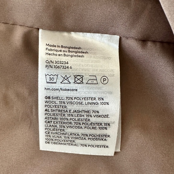 H&M NWOT Long blazer/coat - Picture 4 of 15